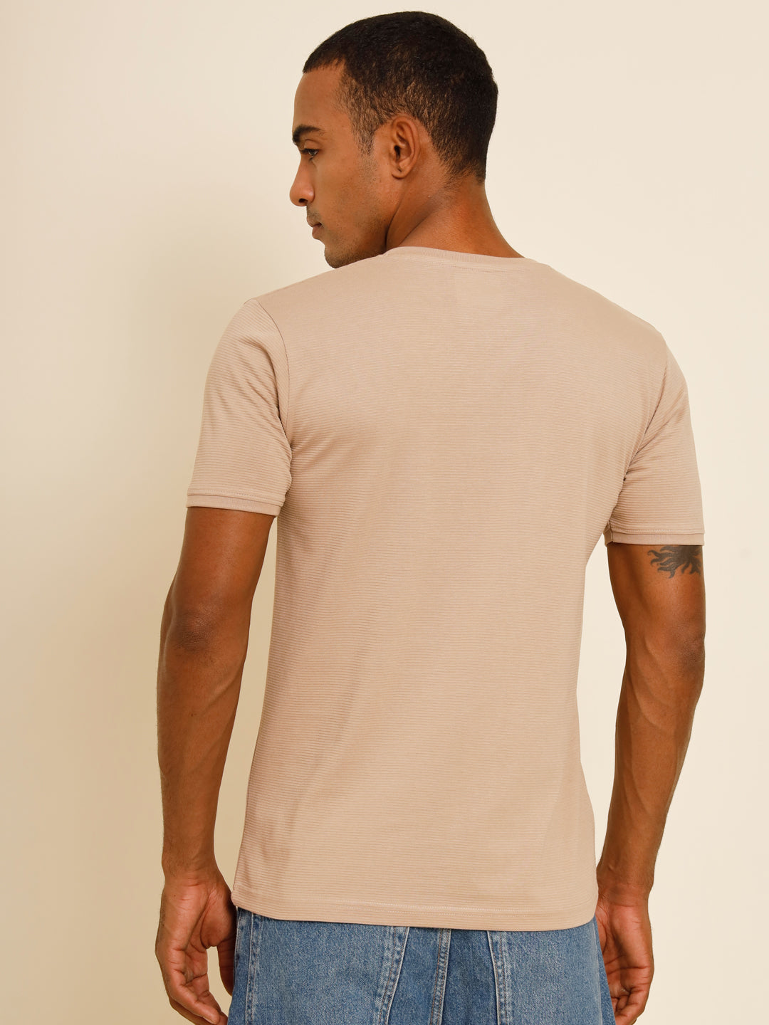 Parchment Henley T-Shirt