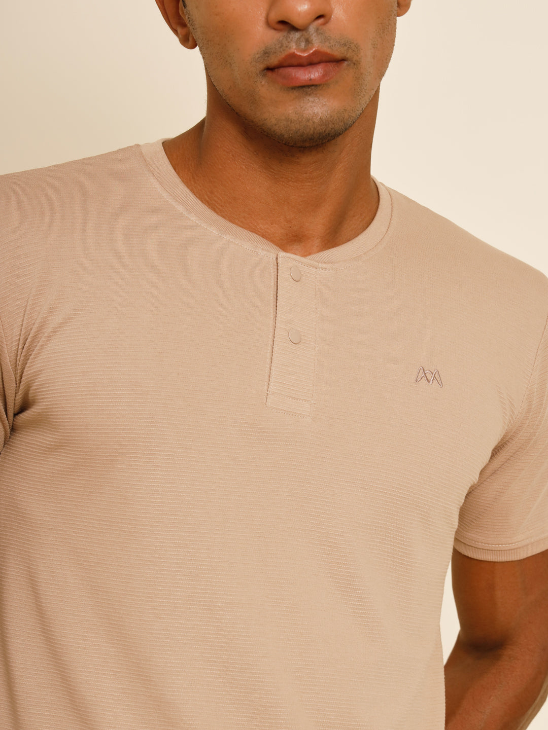 Parchment Henley T-Shirt