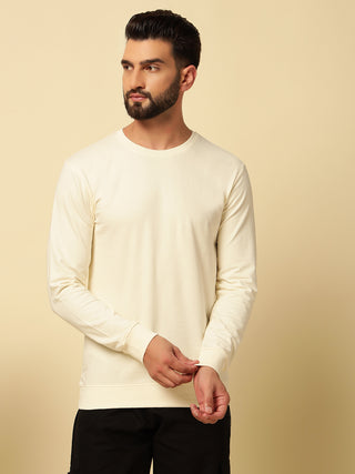 Men's Solid Full Sleeves T-Shirt