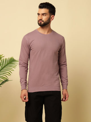 Men's Solid Full Sleeves T-Shirt