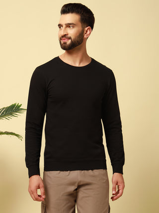 Men's Solid Full Sleeves T-Shirt