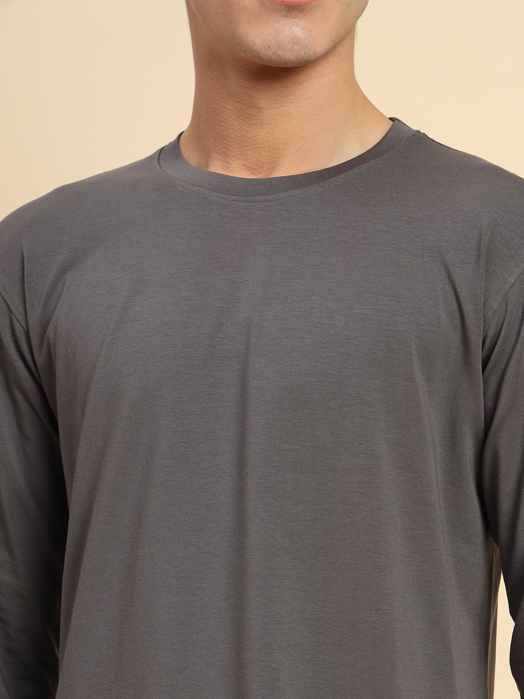Stone Solid Full Sleeve T-Shirt