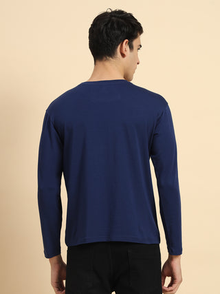Sapphire Solid Full Sleeve T-Shirt