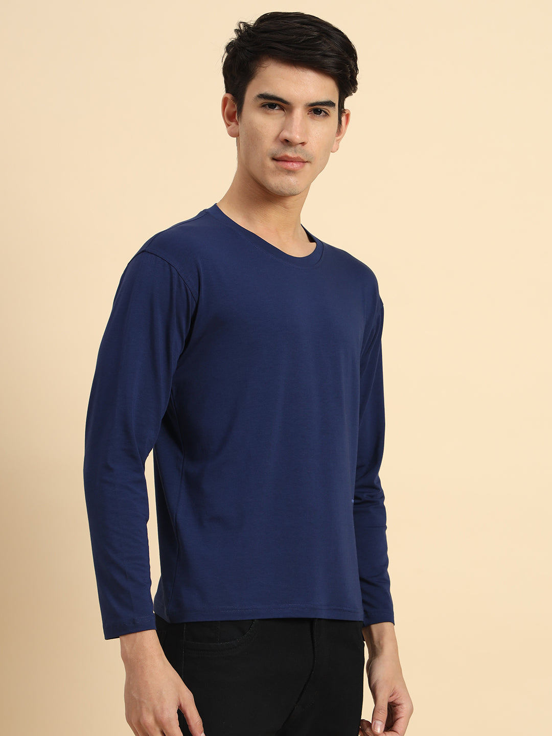 Sapphire Solid Full Sleeve T-Shirt