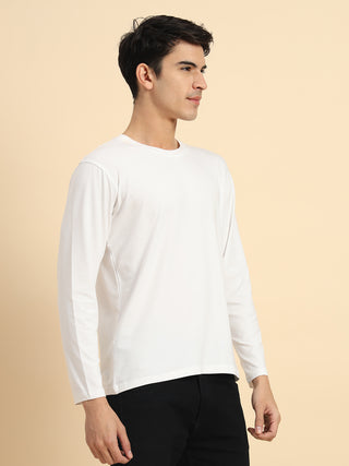 Snow Solid Full Sleeve T-Shirt
