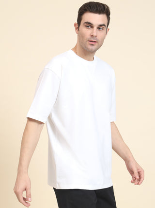 Snow Solid Oversized T-Shirt